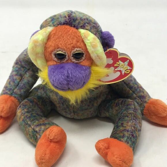 Ty Beanie Babies Bananas (Monkey) - Picture 2 of 4